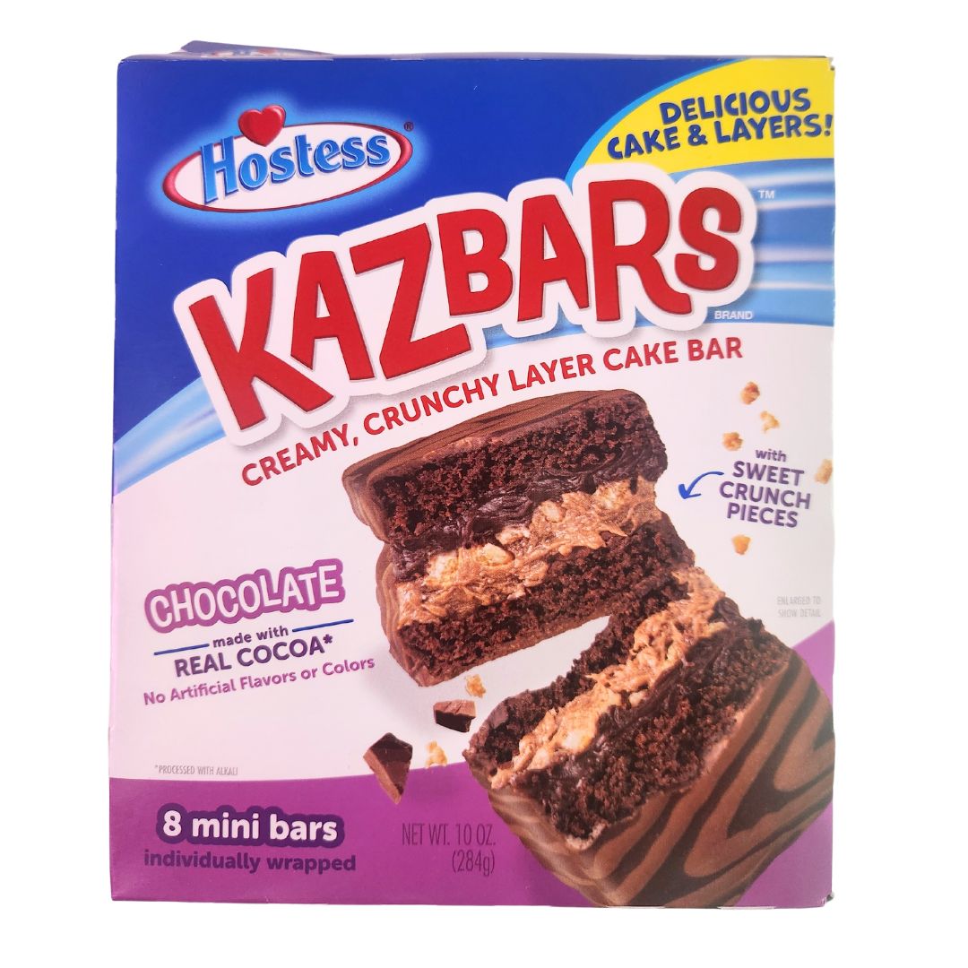 Hostess Kazbars 8pc Box - Chocolate