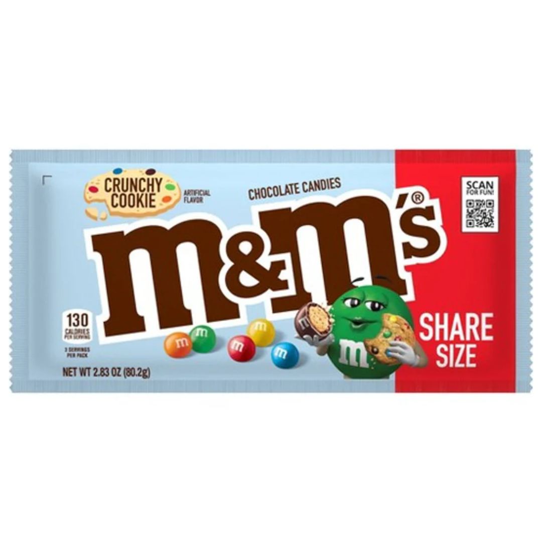 REDUCED BB JAN 26 - M&amp;M's (USA) - Crunchy Cookie, Size: 80g