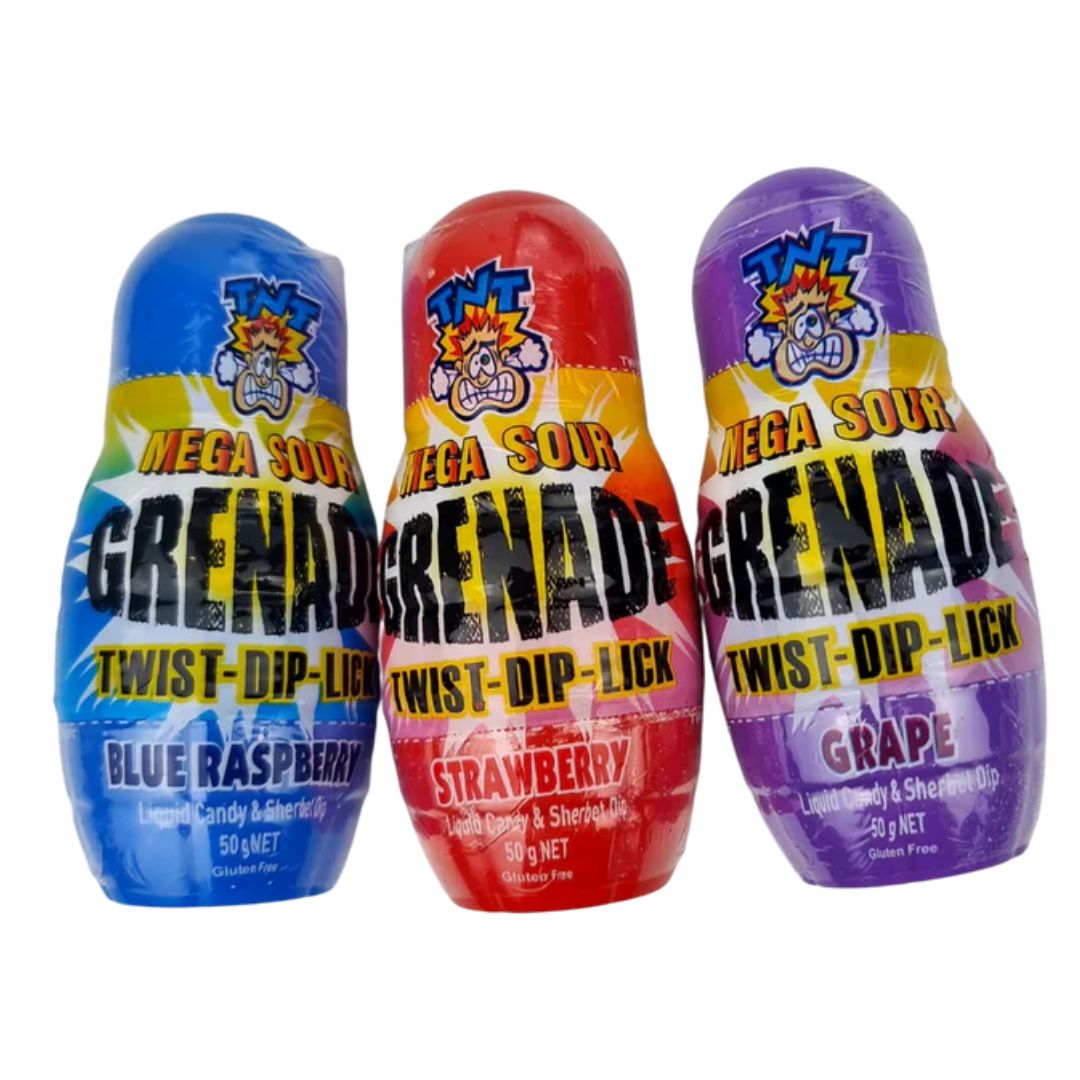TNT Mega Sour Grenade 50g