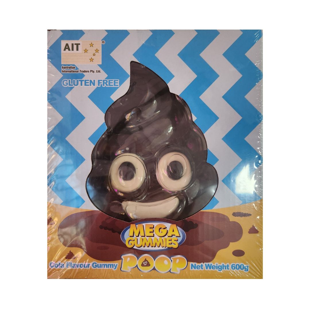 Mega Gummies - Giant Poop 600g
