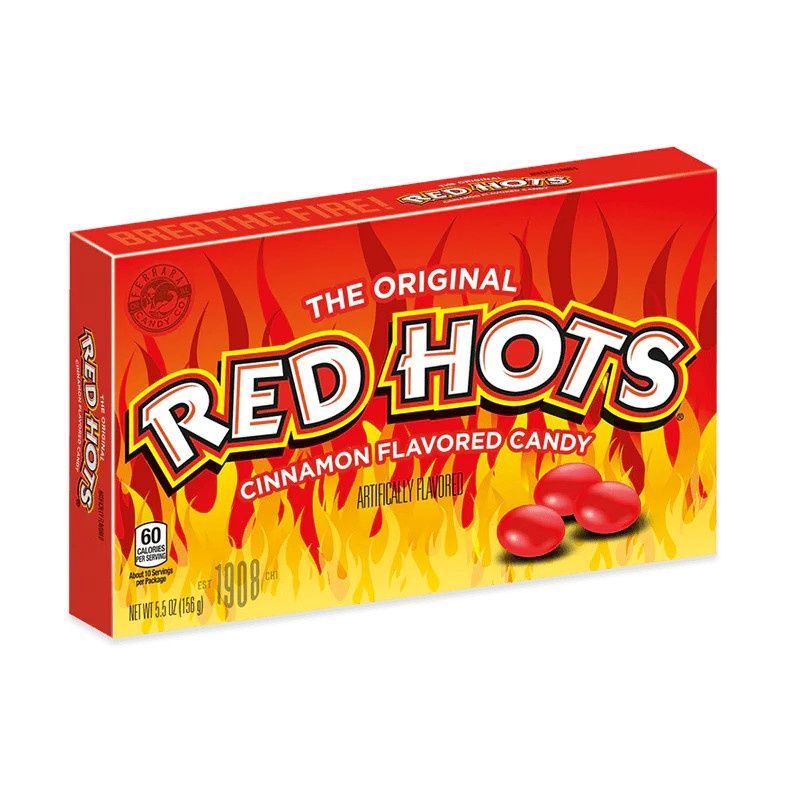 Red Hots Original Cinnamon, Size: 156g Movie Box