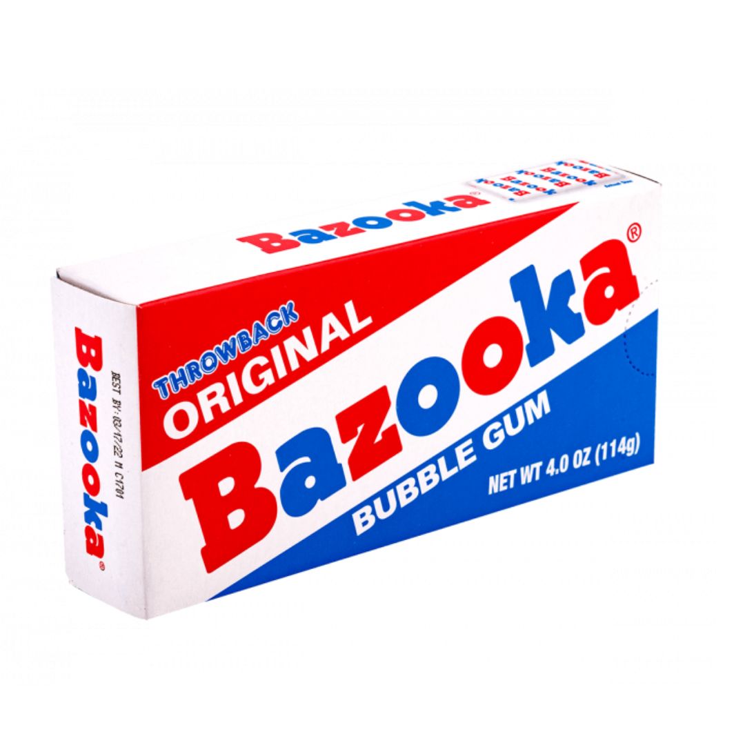 Bazooka Original Bubblegum Movie Box 113g