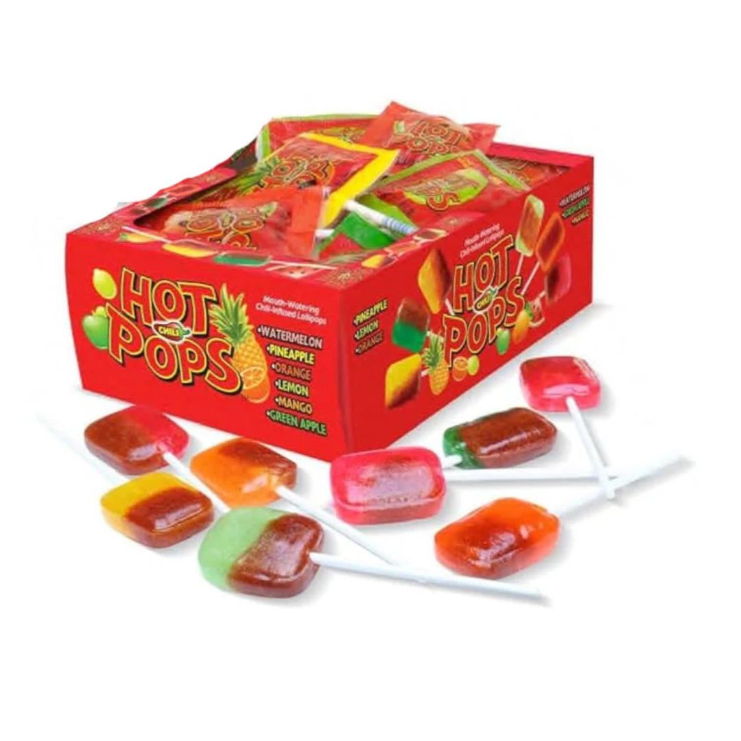 Hot Pops Chilli Lollipops