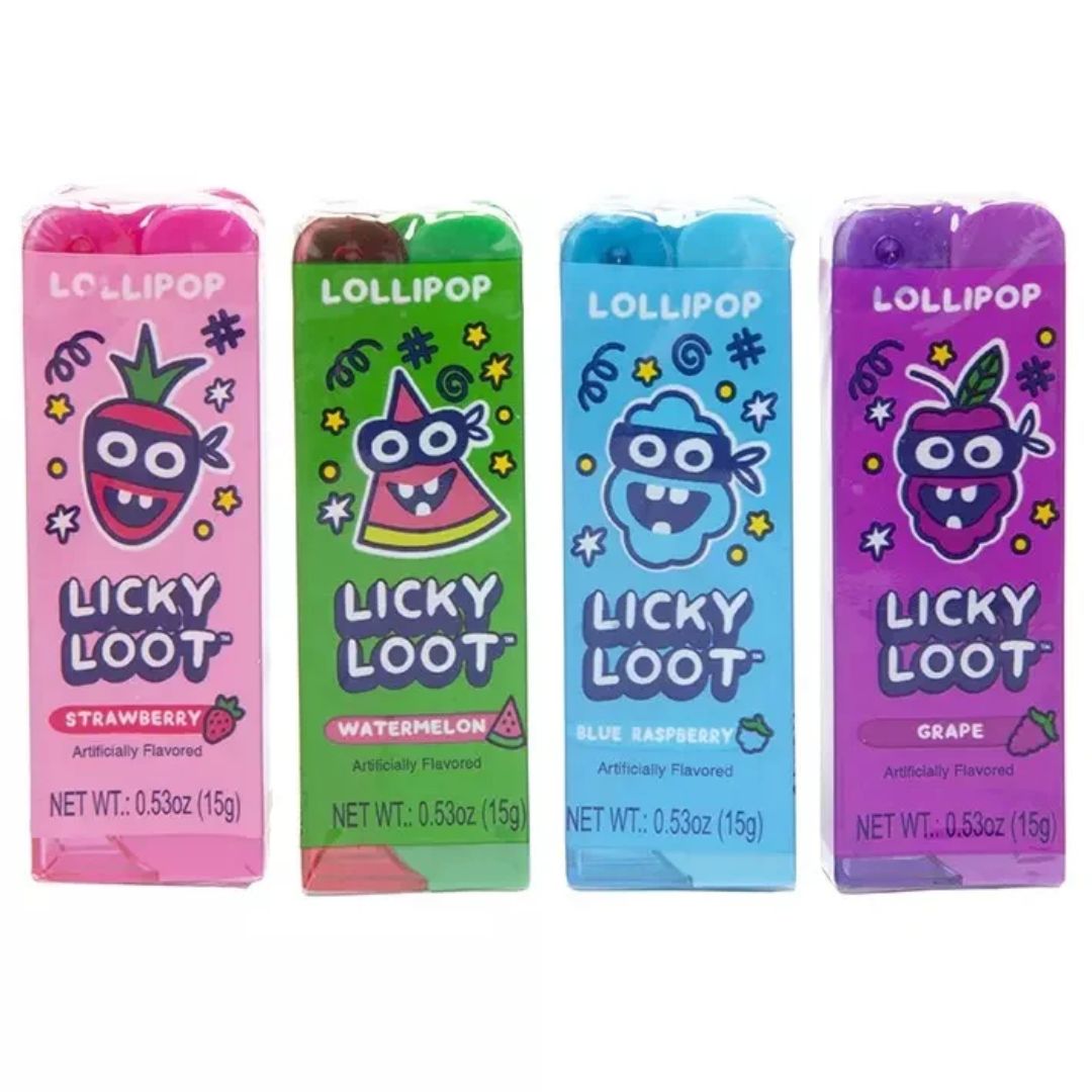 Licky Loot Lollipop 15g