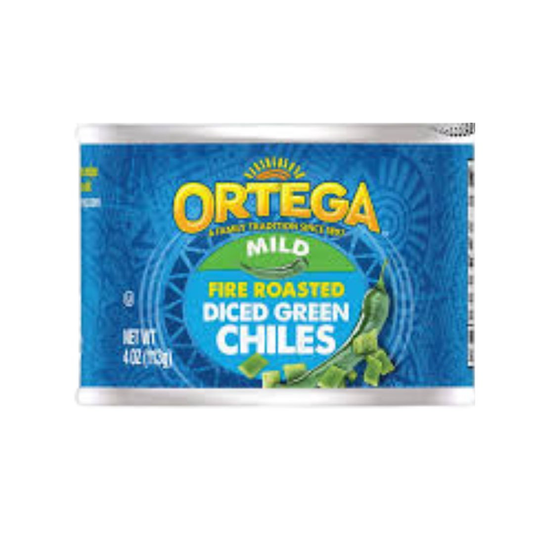 Fire Roasted Diced Green Chiles - Mild 113g