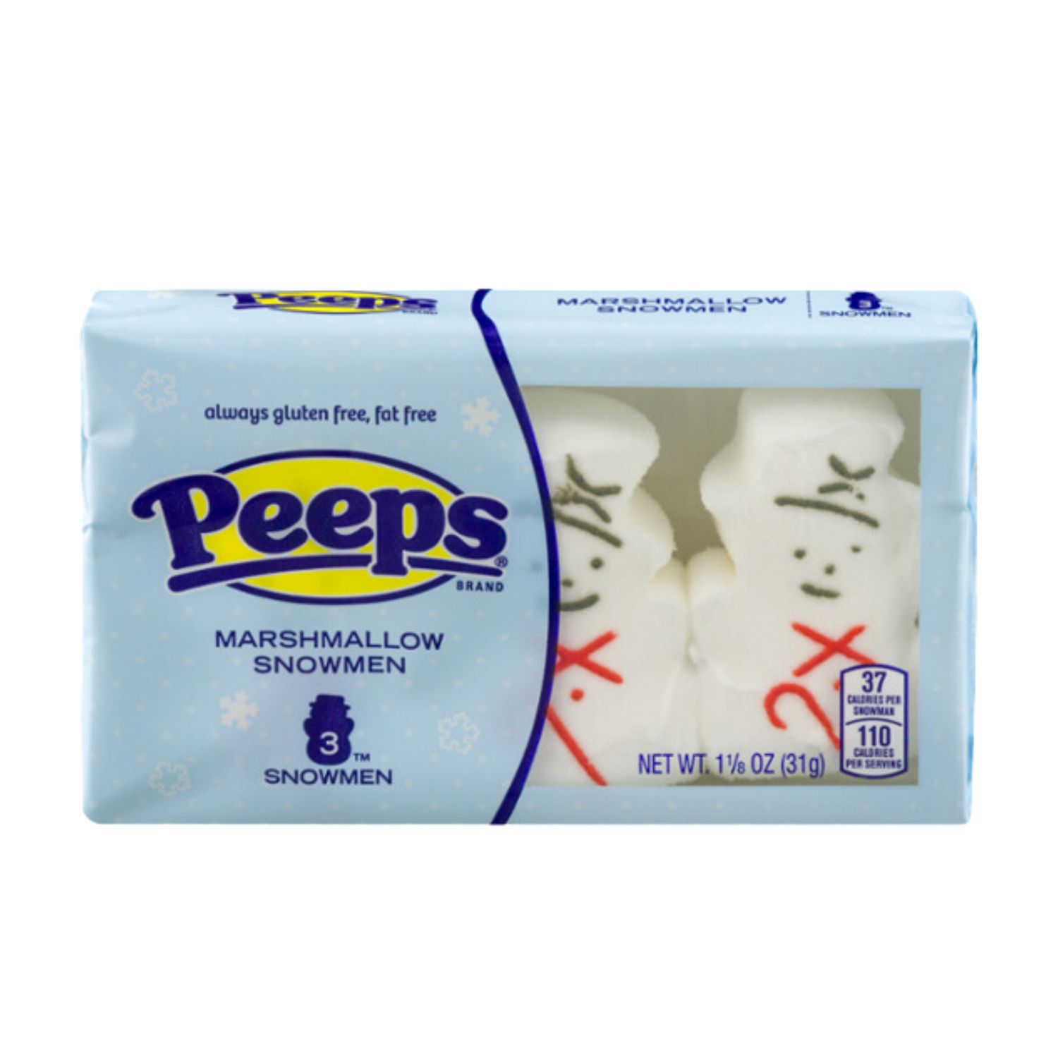 Peeps LE Christmas 3 piece, Flavour: Snowmen