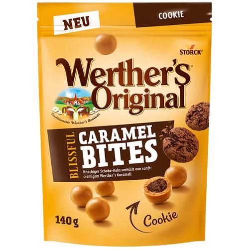 Werther&#39;s Original Caramel Bites 140g - Cookie (EU)