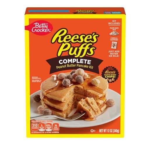 Reese&#39;s Puffs Peanut Butter Pancake Kit 340g
