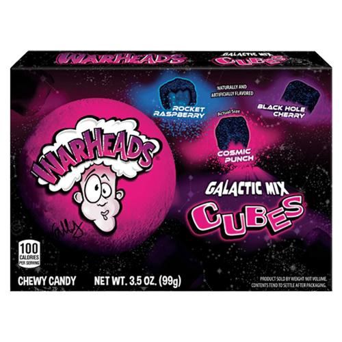 Warheads Galactic Mix Cubes  99g