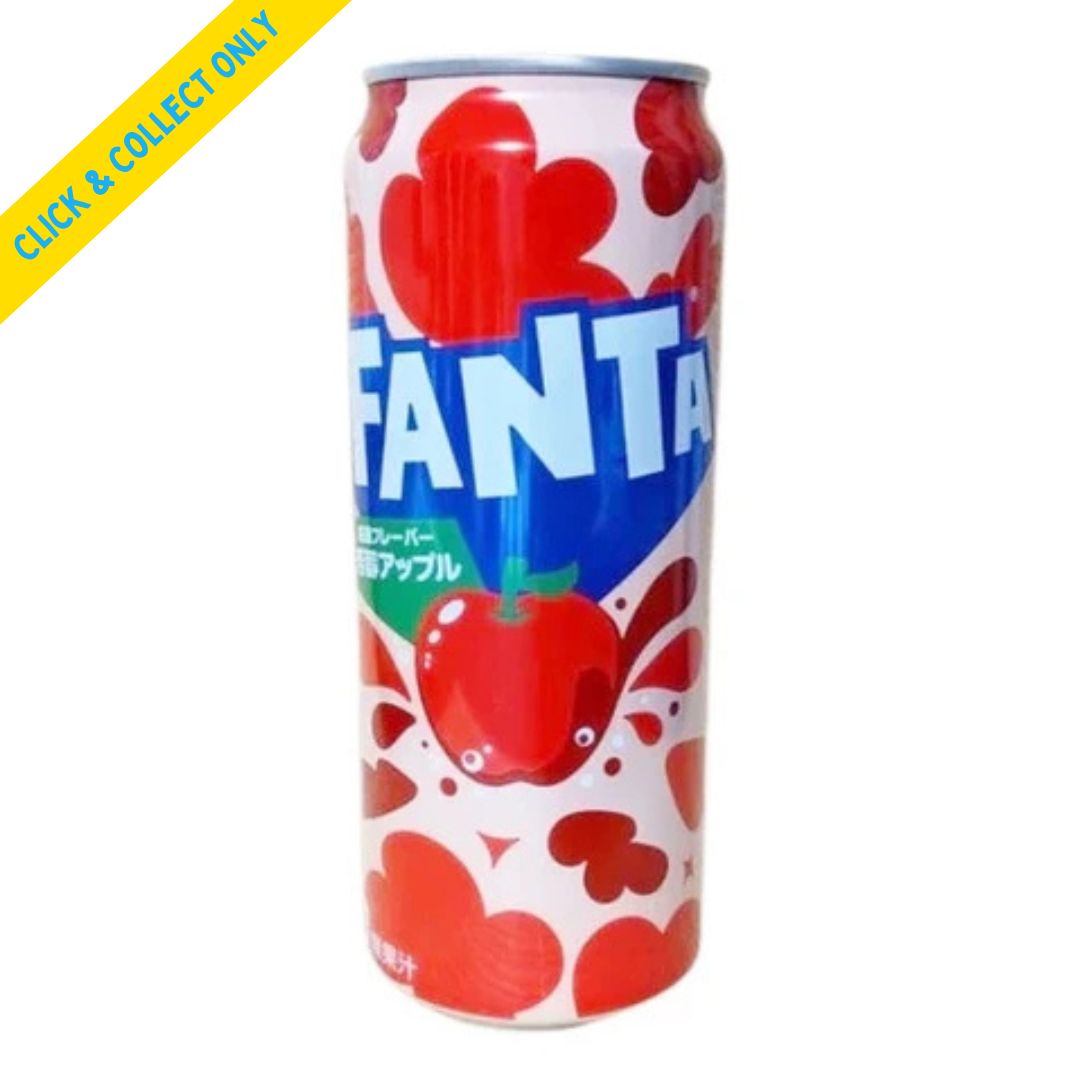 Japanese Fanta 500ml - Rich Red Apple