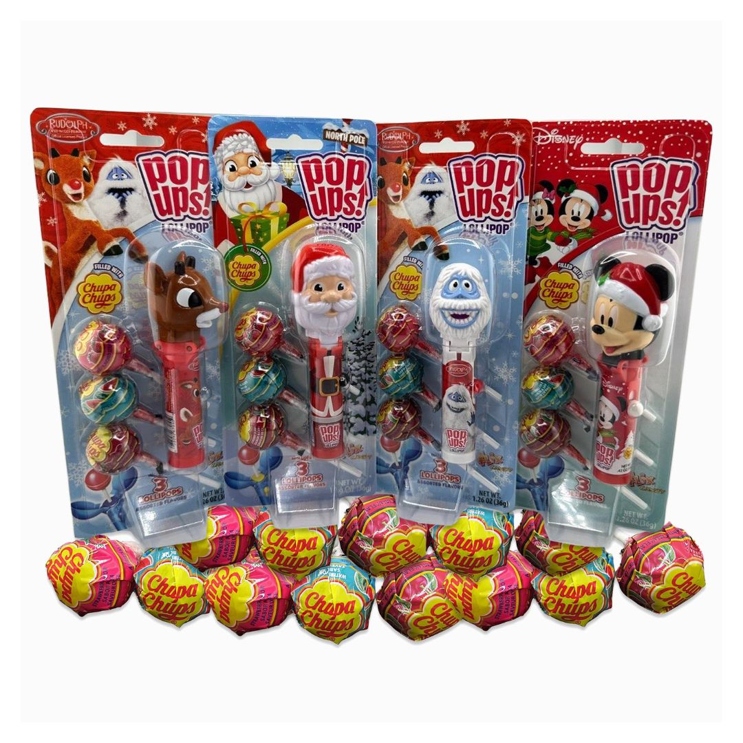 Assorted Christmas Pop Ups Lollipop 36g