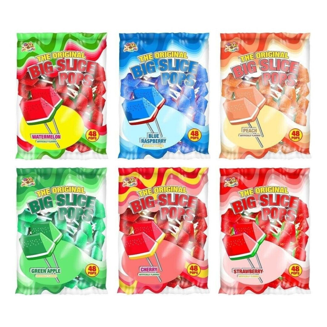 Albert&#39;s Big Slice Lollipops