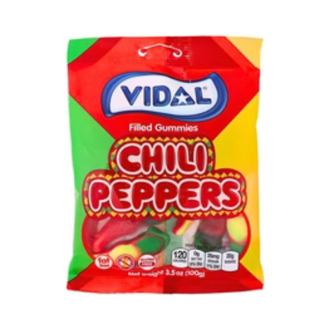 Chilli Pepper Filled Gummies 100g