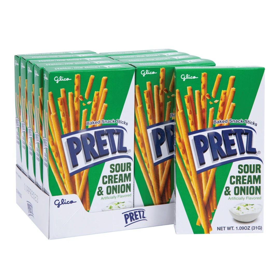 Pretz Baked Snack Sticks 31g - Sour Cream &amp; Onion