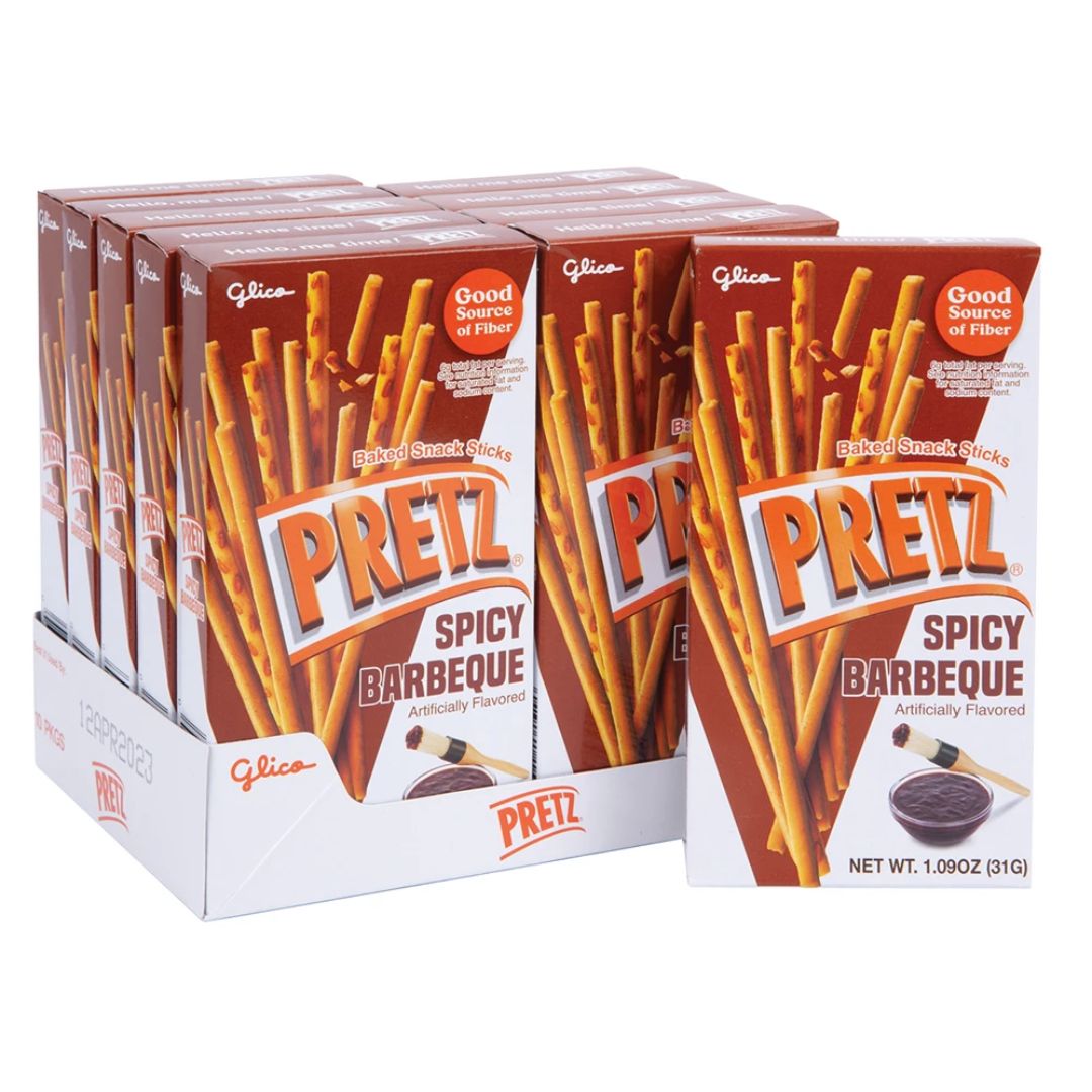 Pretz Baked Snack Sticks 31g - Spicy BBQ (DNO)