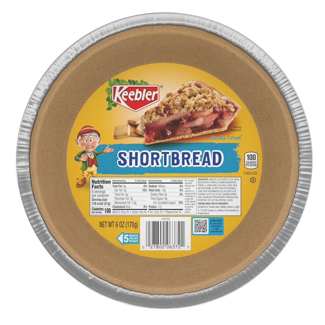 Ready Crust Shortbread Pie Crust