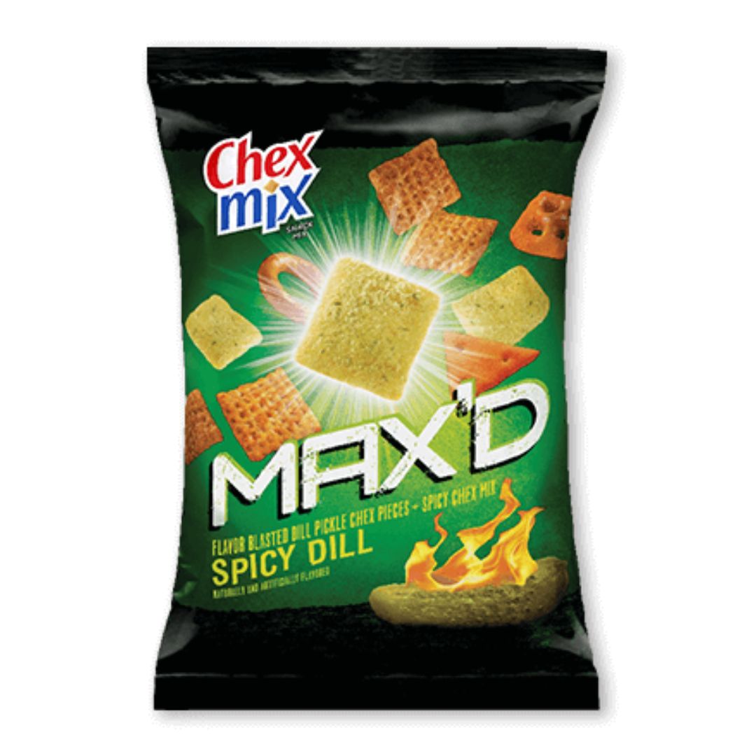 Chex Mix Max&#39;D Spicy Dill 120g