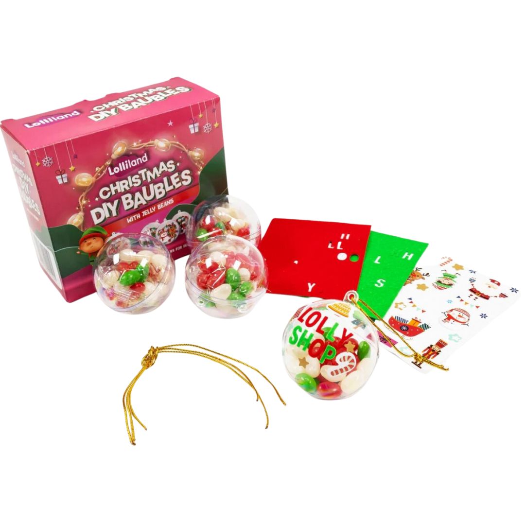 Christmas DIY Baubles w. Jelly Beans (DNO)