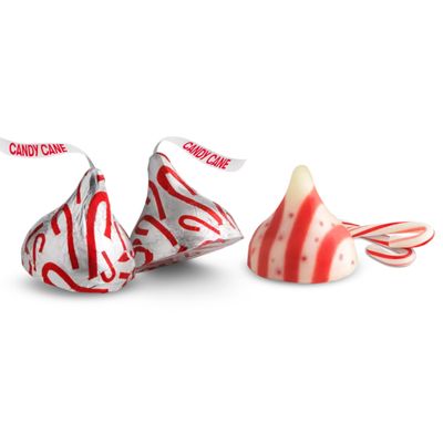 Hershey&#39;s Kisses Peppermint in Candy Cane 58g