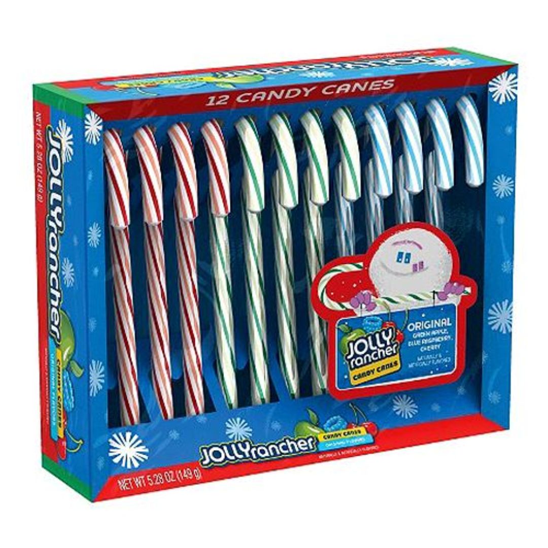 Jolly Rancher Candy Canes 149g (12pc)