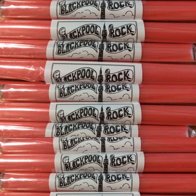 Blackpool Rock Peppermint stick (Pink )