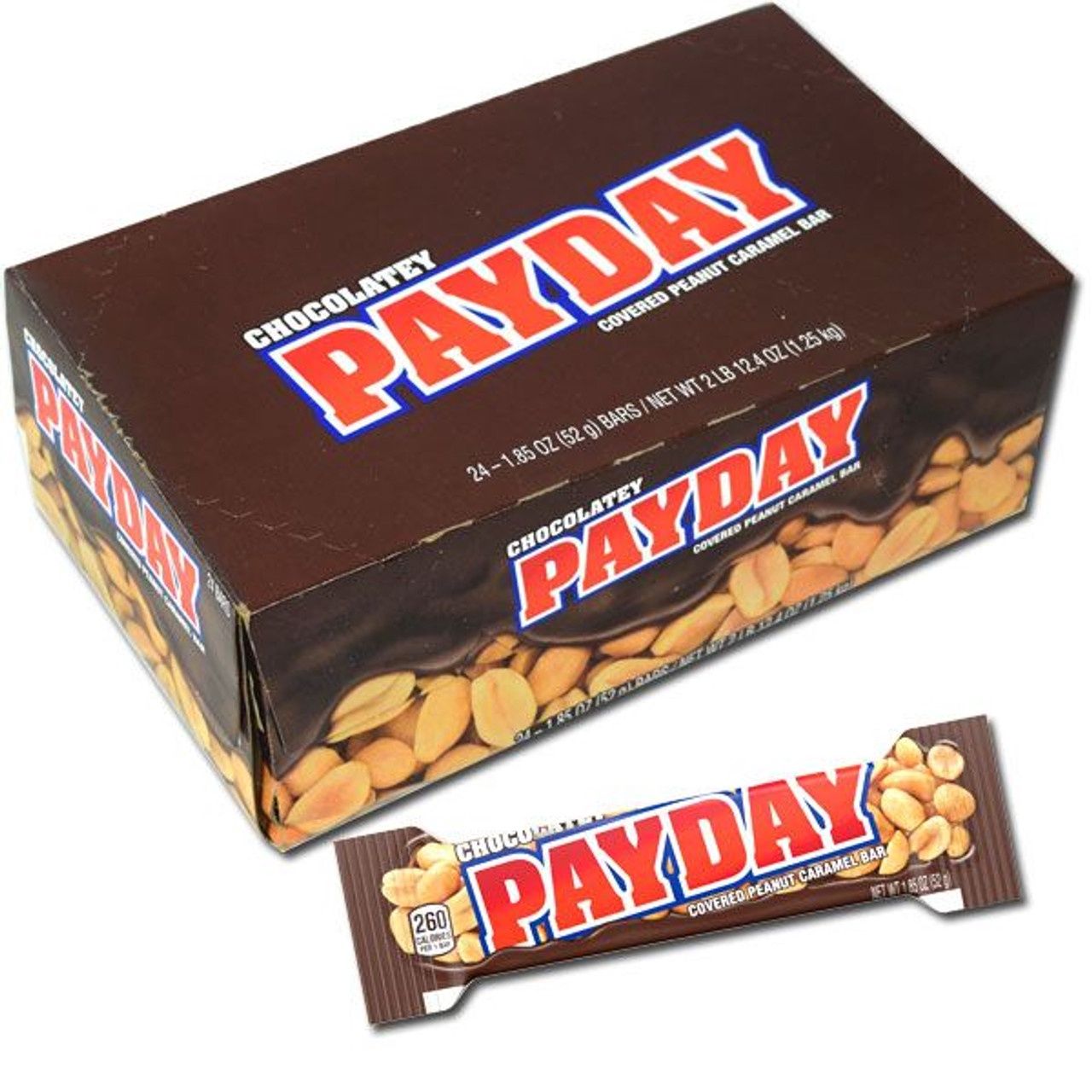 Chocolatey PayDay Bar, Size: 52g