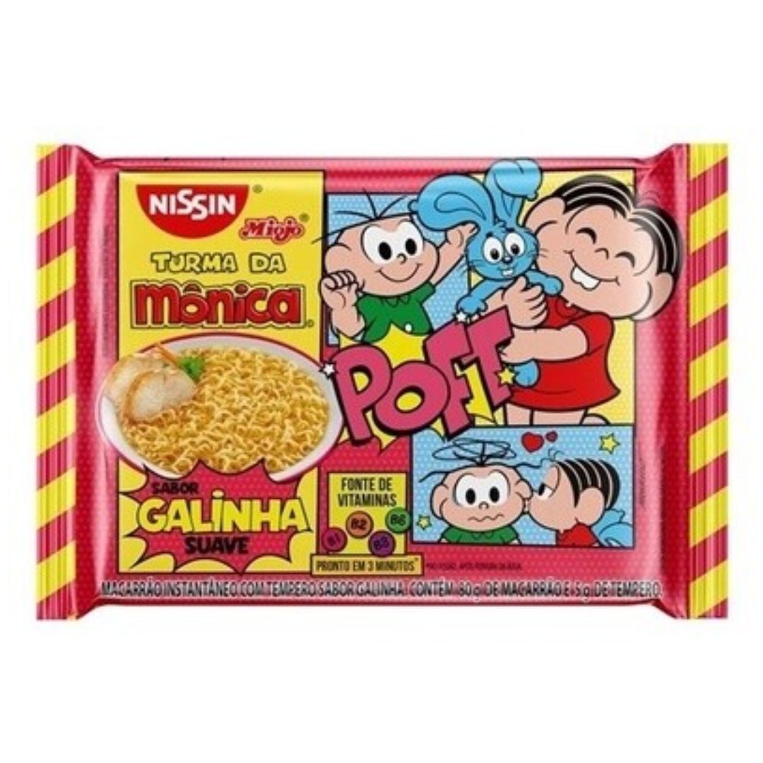 Turma Da Monica Chicken Noodles 75g