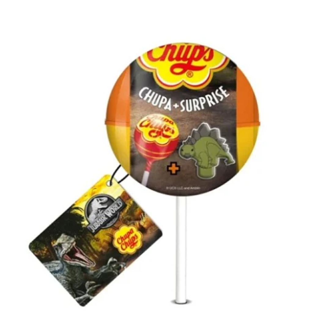 Chupa Chups Jurassic World Surprise Pop 12g