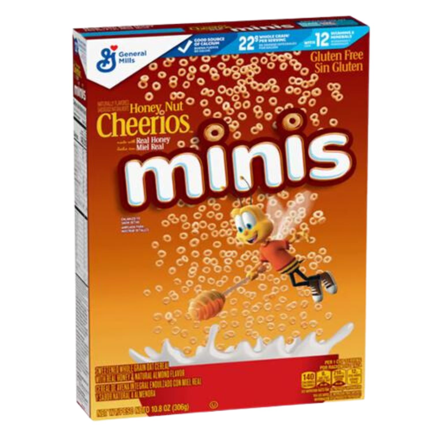 Cheerio&#39;s Honey Nut Cereal Minis 306g