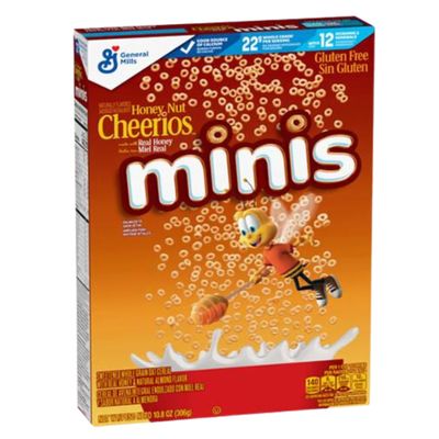 Cheerio&#39;s Honey Nut Cereal Minis 306g