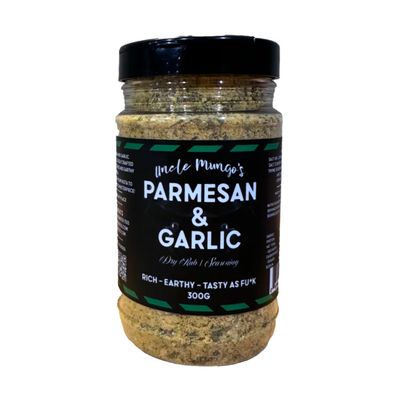 Uncle Mungos Parmesan &amp; Garlic Rub 300g