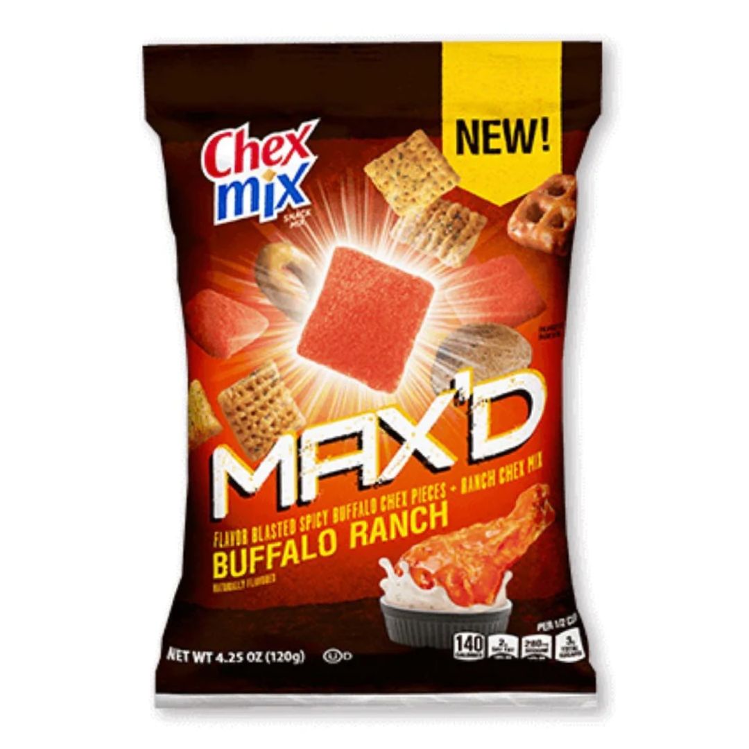 Chex Mix Max&#39;D Buffalo Ranch 120g