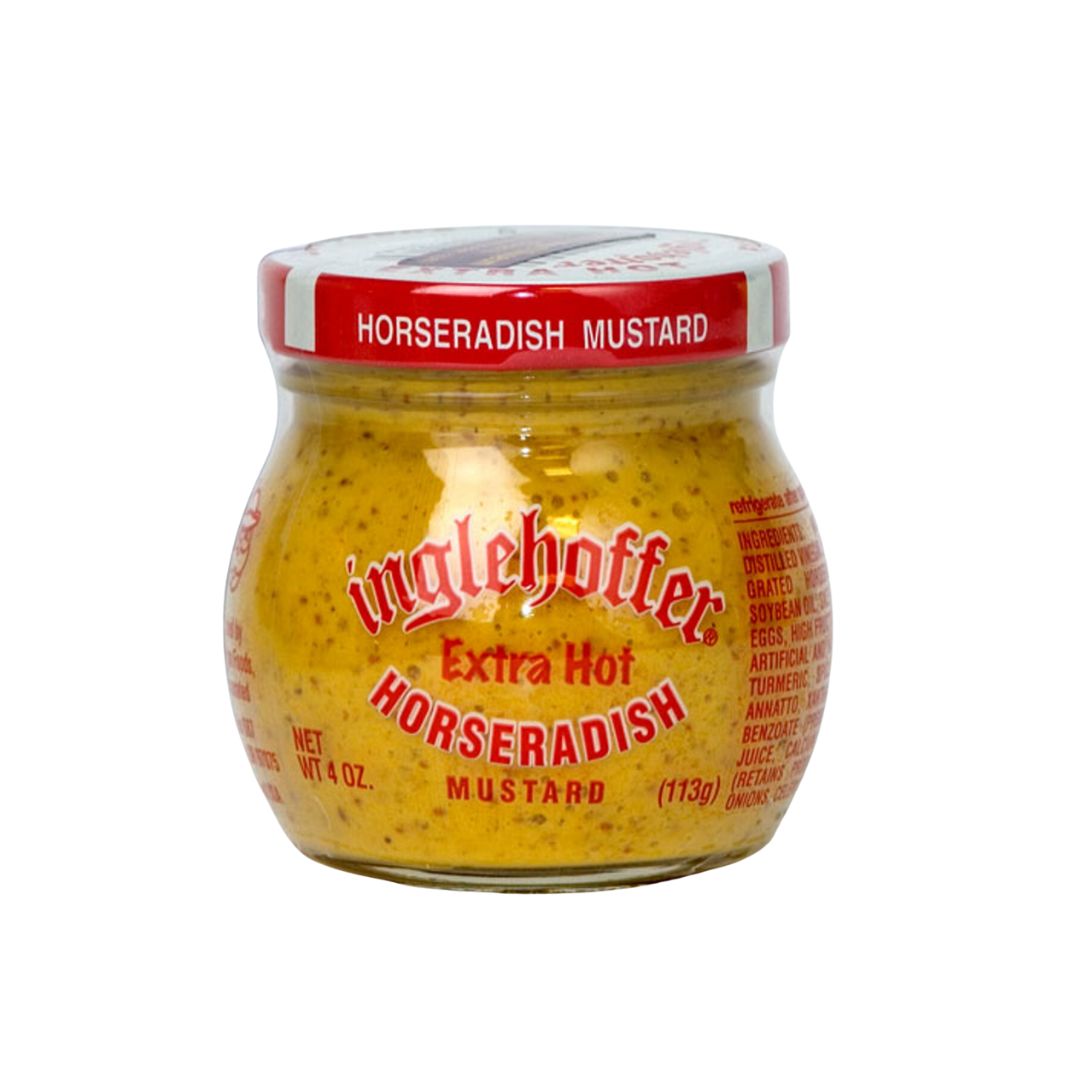 Inglehoffer Extra Hot Horseradish Mustard 113g