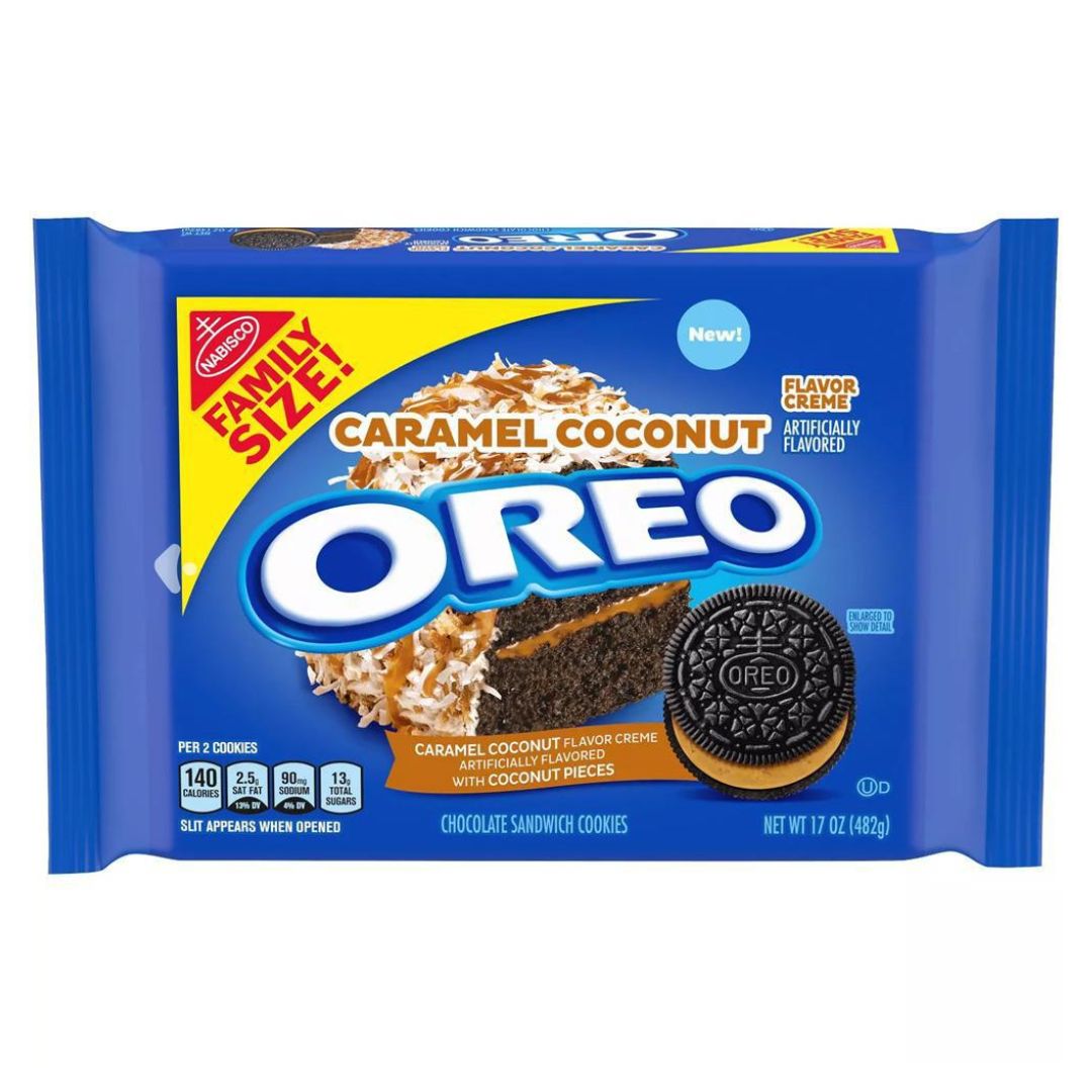 Oreo Biscuits - Caramel Coconut 482g