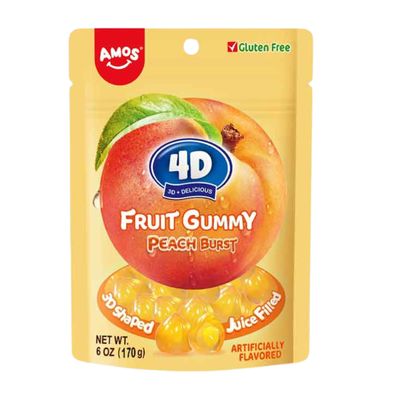 4D Juicy Burst - Peach 170g