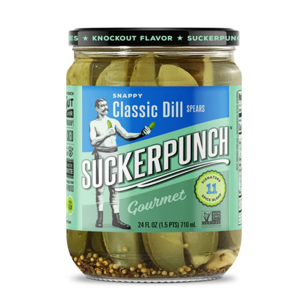 Suckerpunch Pickles Jar 710ml
