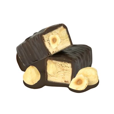 Nougat Ricoperto Al Caffe  - Dark Chocolate with Coffee &amp; Hazelnut 75g