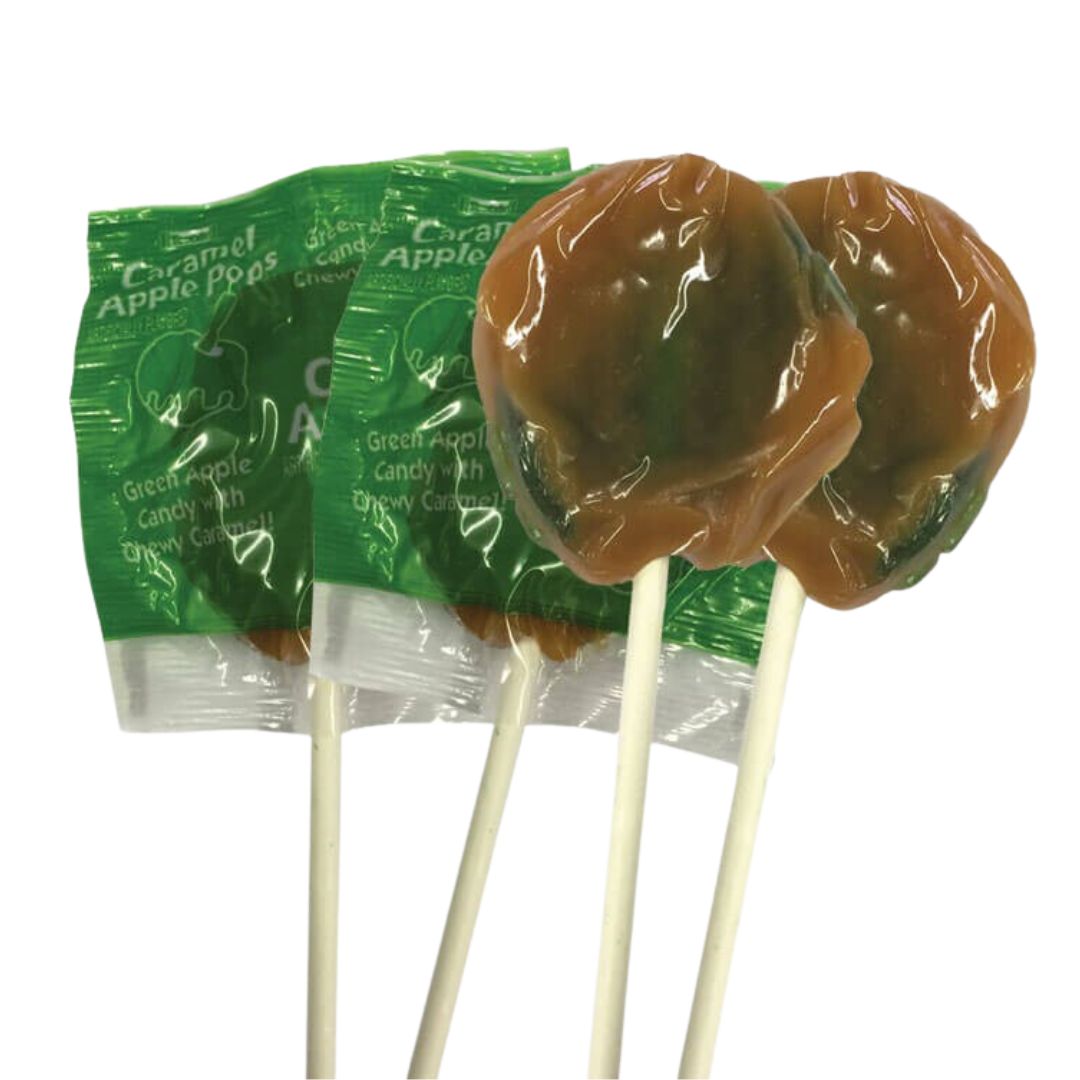 Caramel Apple Lollipop