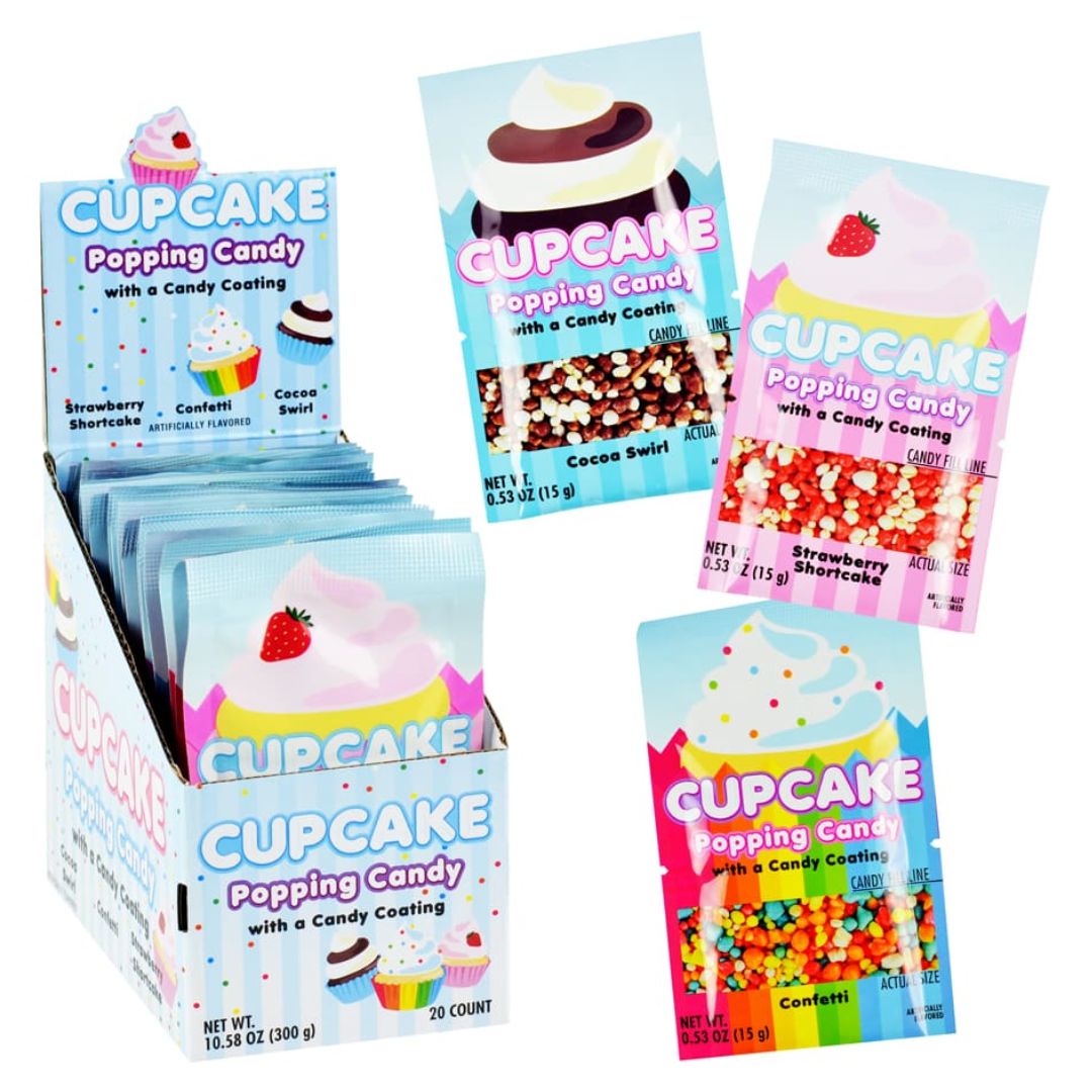 Cupcake Popping Candy 15g