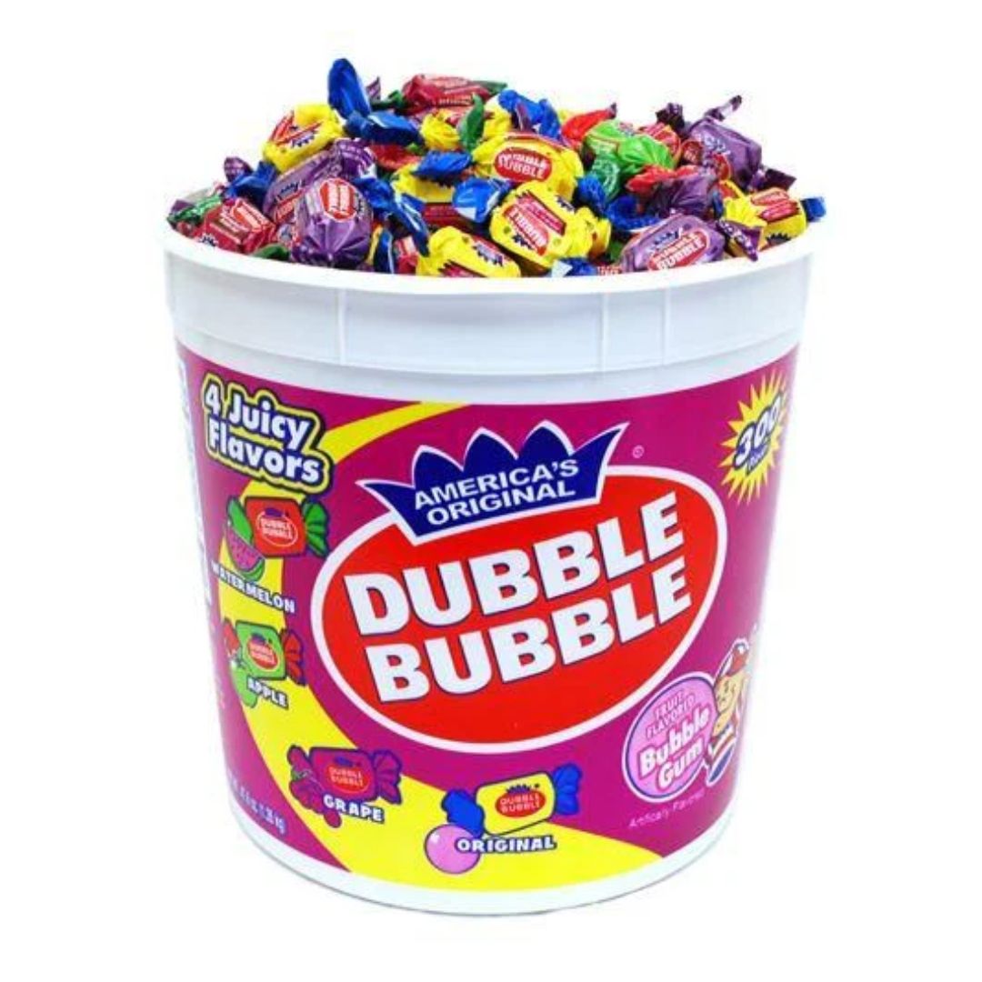 Dubble Bubble 300pc Gum Barrell