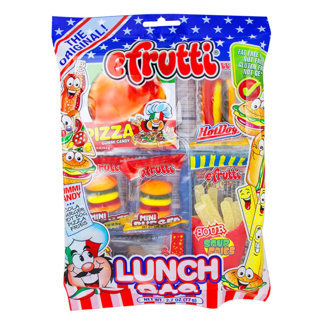 Efrutti Lunch Bag gummies 77g