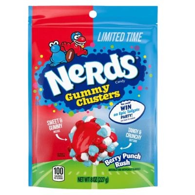 Nerds Gummy Clusters - LE Berry Punch Rush 227g