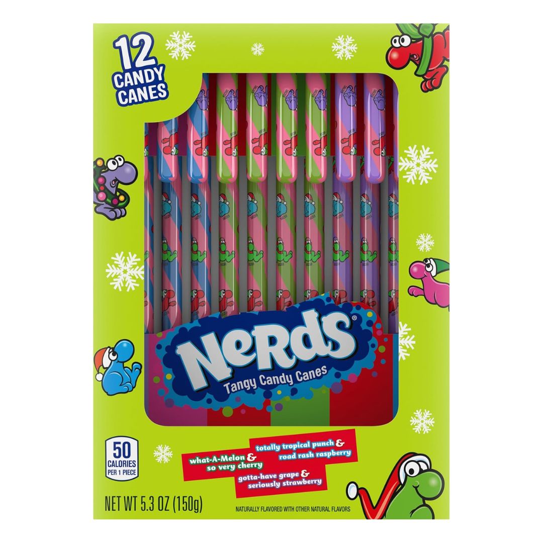 Nerds Candy Canes 150g (12pc)