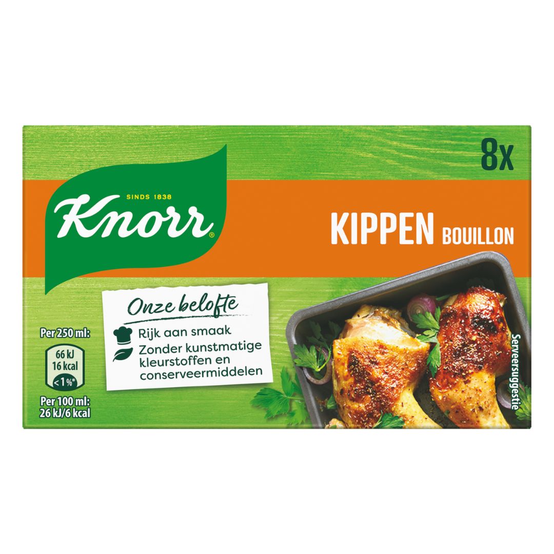 Chicken Cubes (kippen bouillon) 80g 8pc