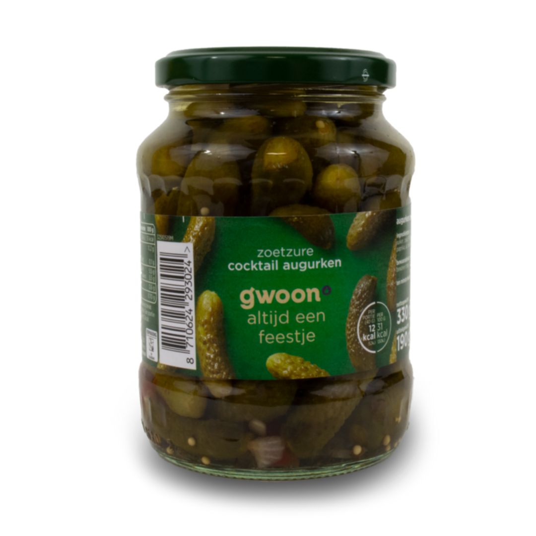 Cocktail Gherkins 190g