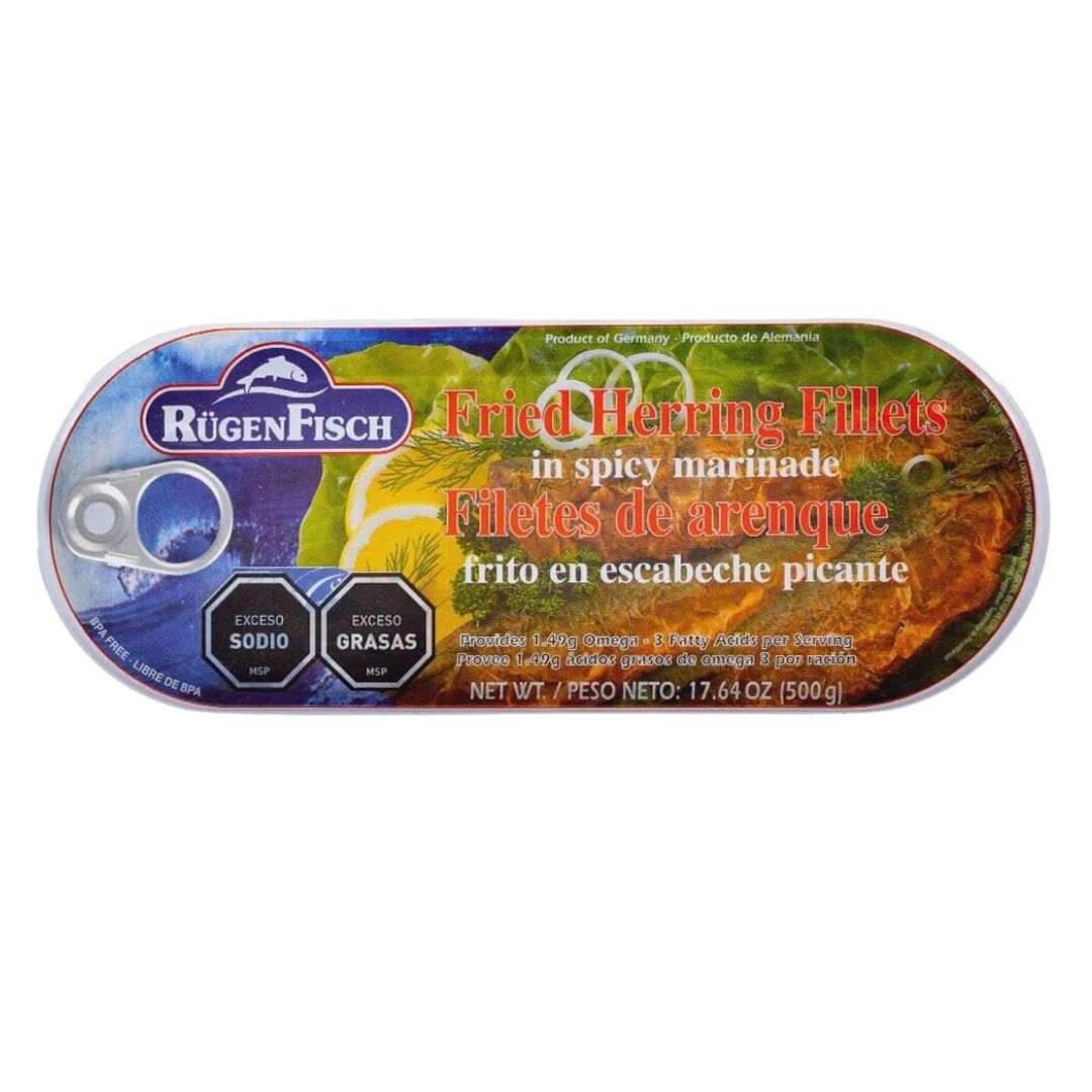 Fried Herring Fillets in Mustard Sauce 500g (Discontinued)