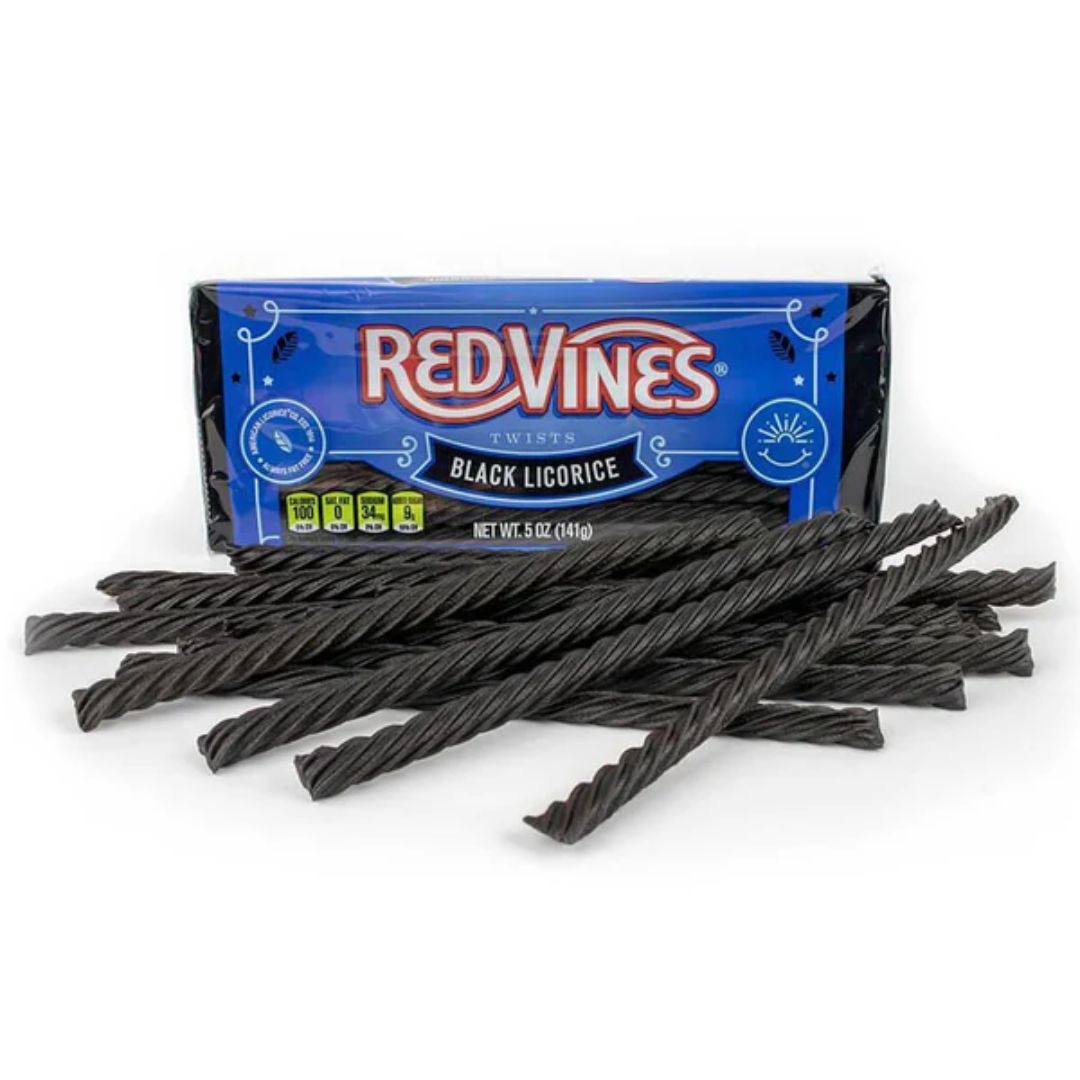 Red Vines - Black Licorice 453g