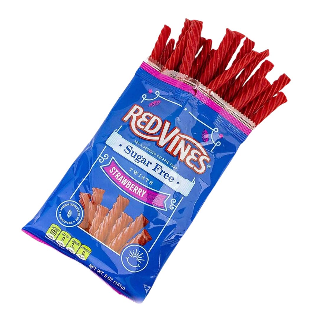 Red Vines - Strawberry Twists 141g - Sugar Free