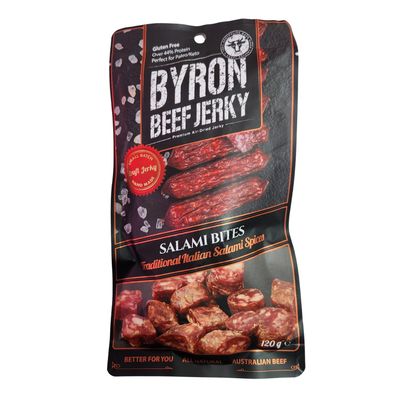 Byron Beef Jerky - Salami Bites Beef 120g