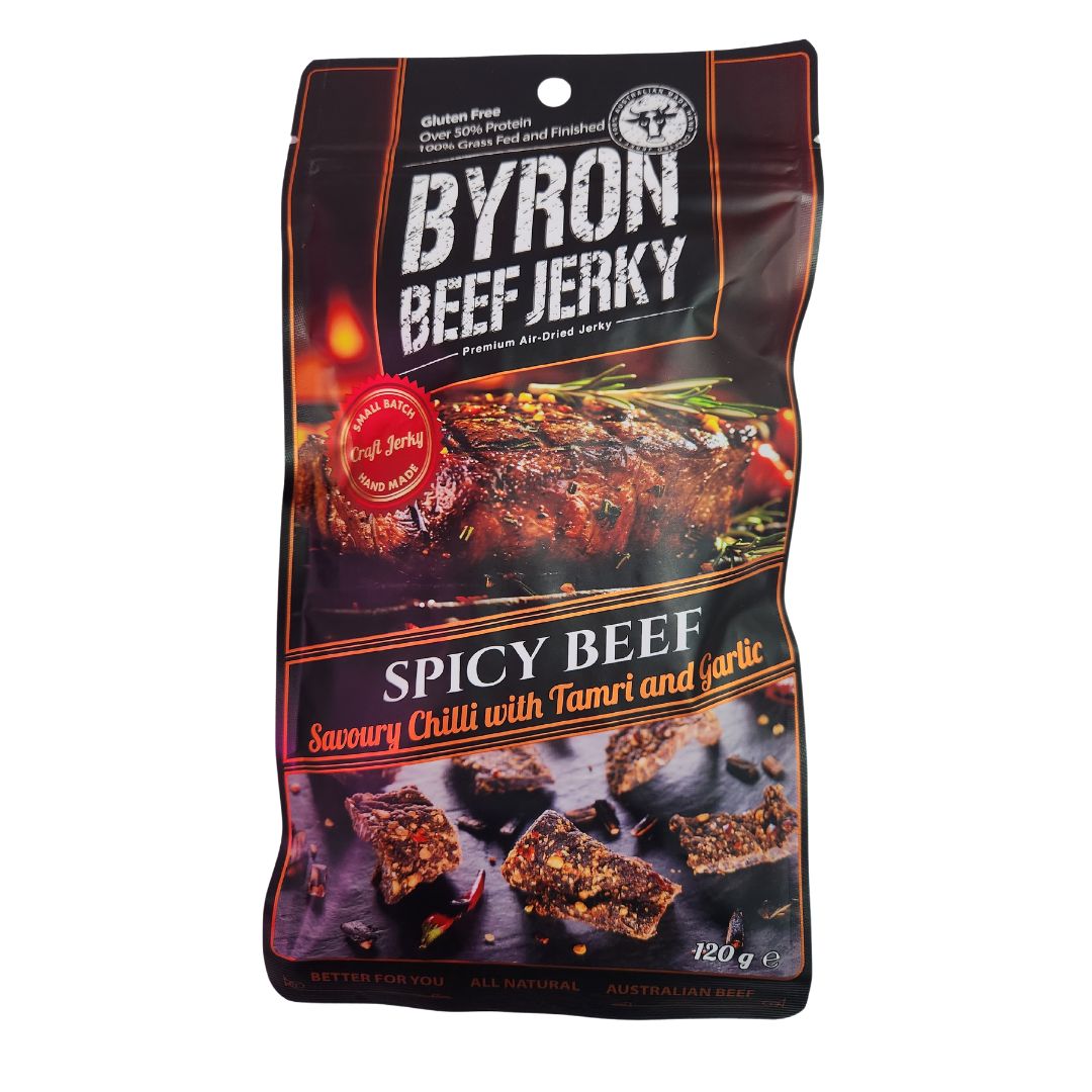 Byron Beef Jerky - Spicy Beef 120g